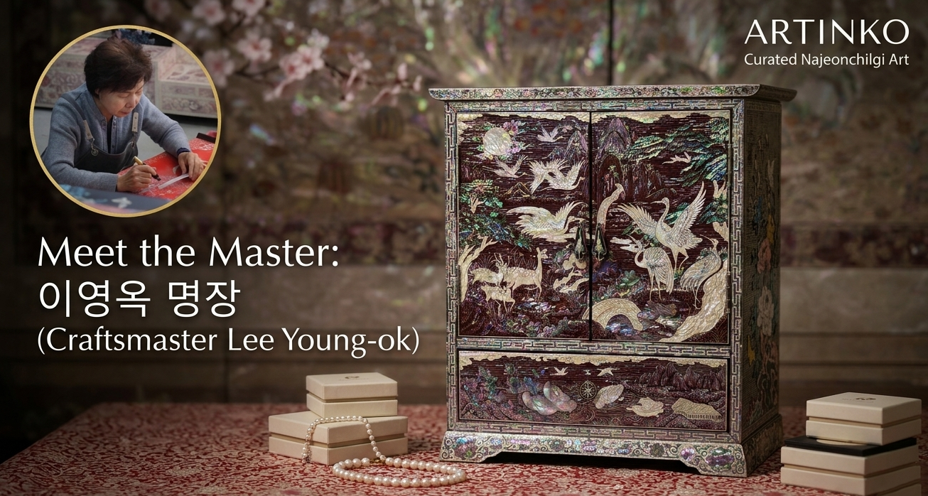 Lee young ok mother of pearl master Korea artinko