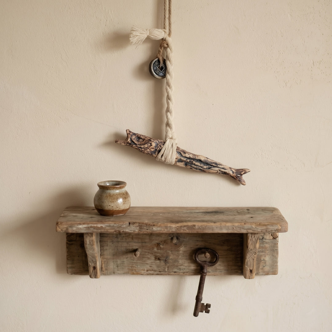 Ceramic Bugeo (Dried Pollock) Wall Hanging: Coin Charm for Prosperity