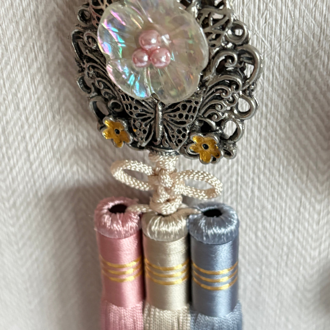 Gombangdae Wall Hanging: Curated Norigae Ornament Display