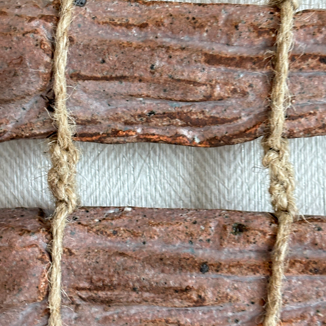 Ceramic Bugeo (Dried Pollock) Wall Hanging: Coin Charm for Prosperity