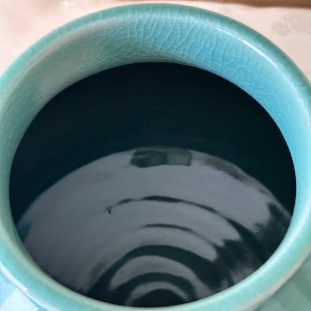Celadon Jar: Pure Celadon Form