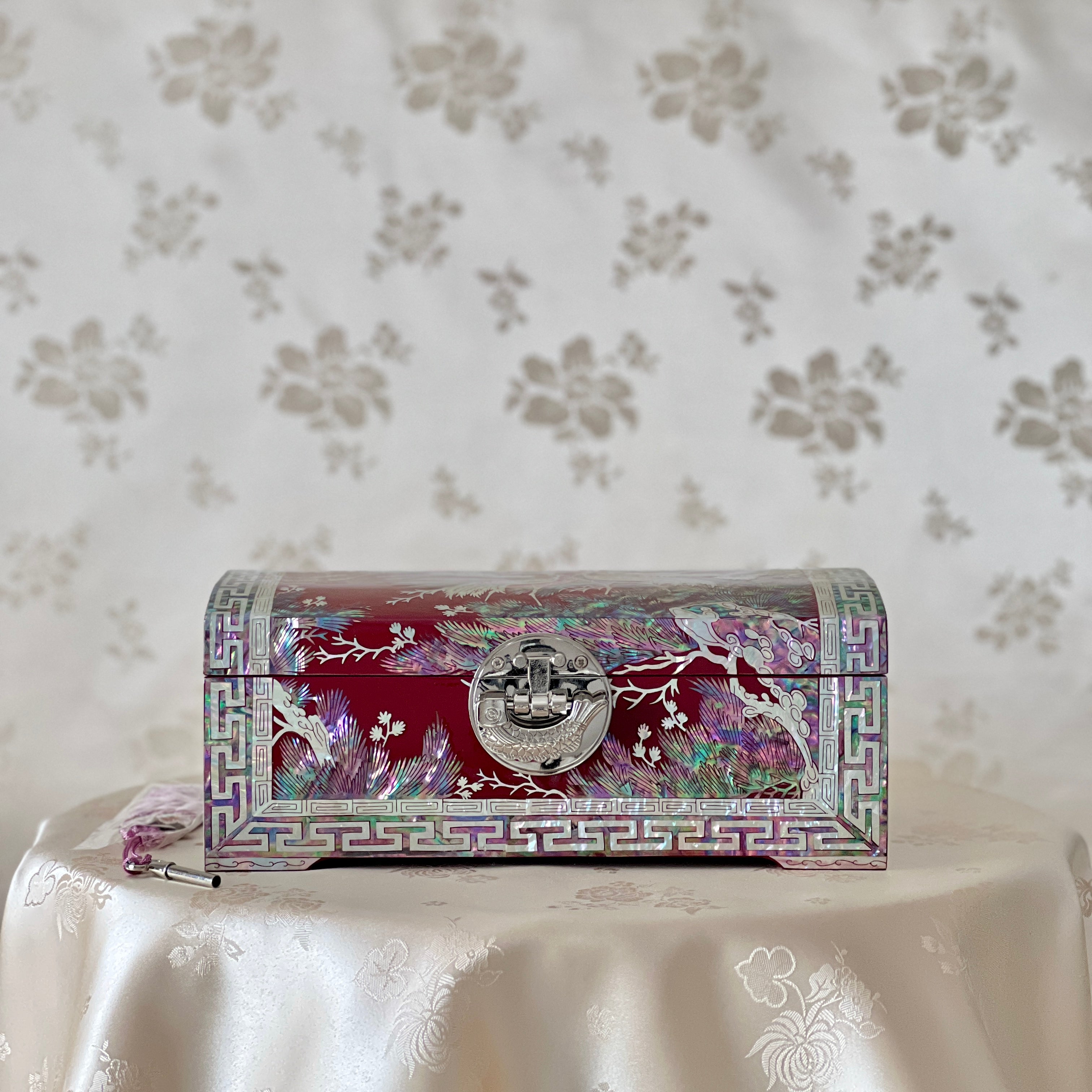 アクセサリー KORO 6月誕生石 K10 イエローゴールド あこや真珠 ネックレス