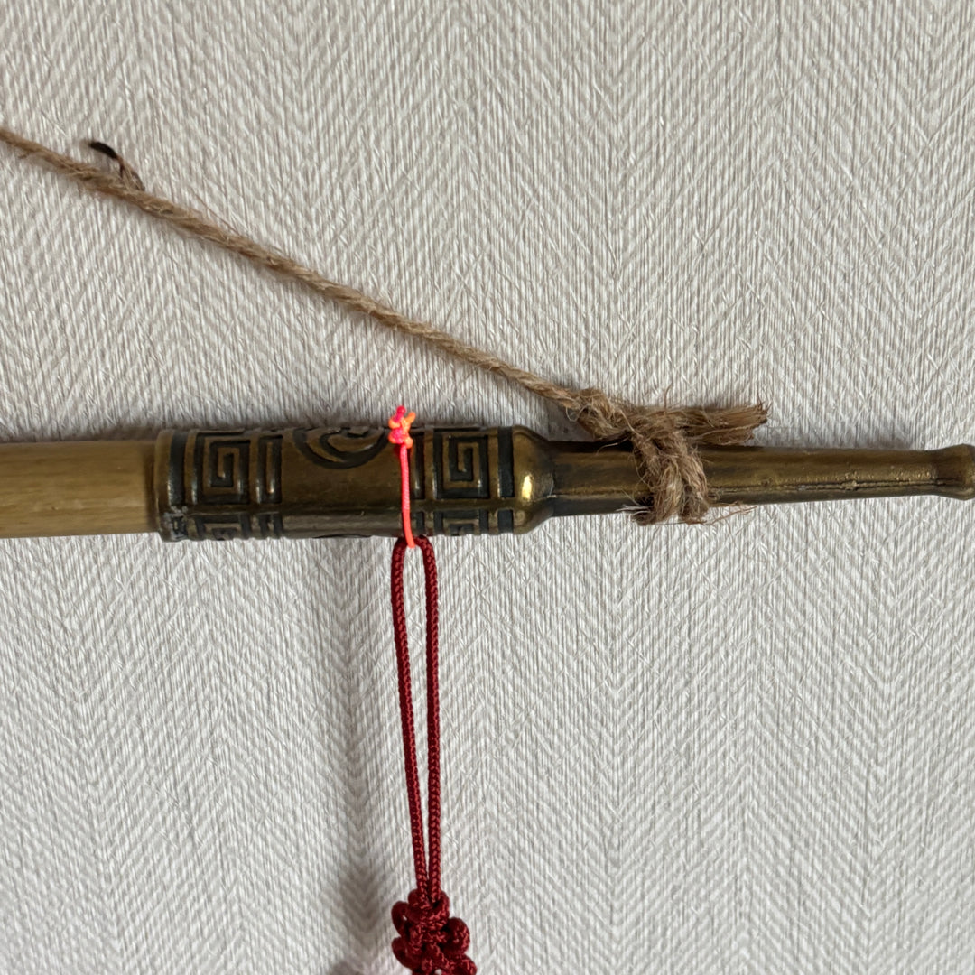 Gombangdae Wall Hanging: Curated Norigae Ornament Display