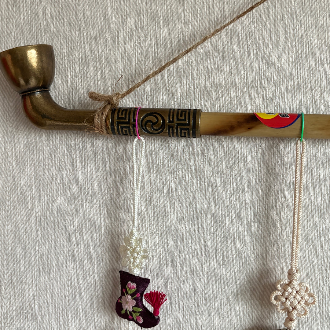 Gombangdae Wall Hanging: Curated Norigae Ornament Display