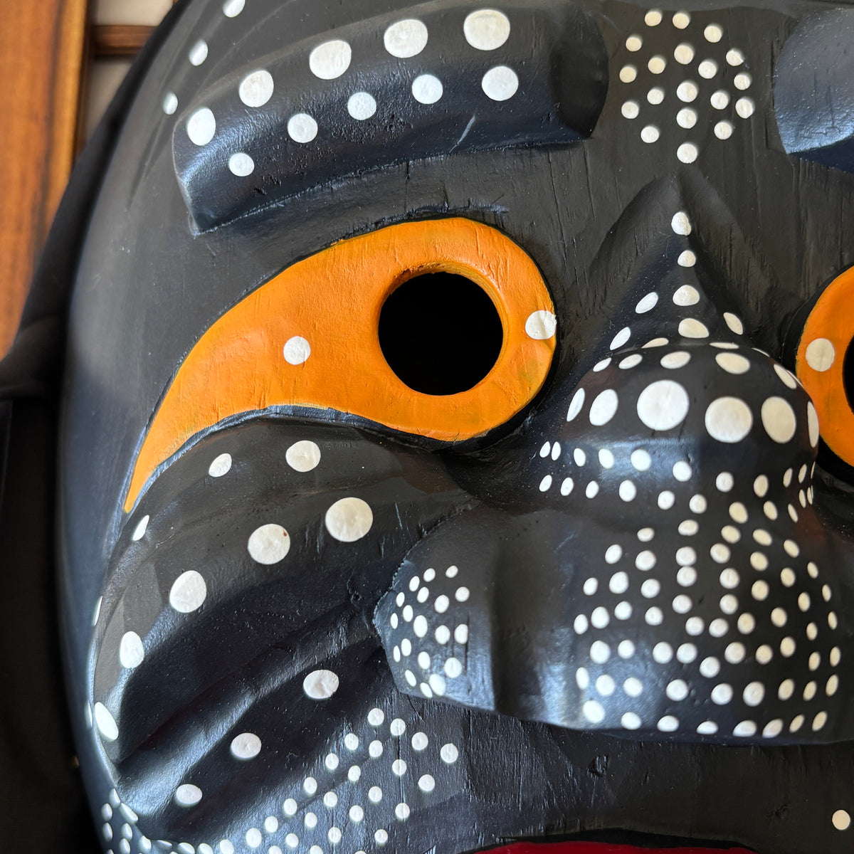 Wearable Korean Handmade Wooden Old Monk Mask – ArtinKo