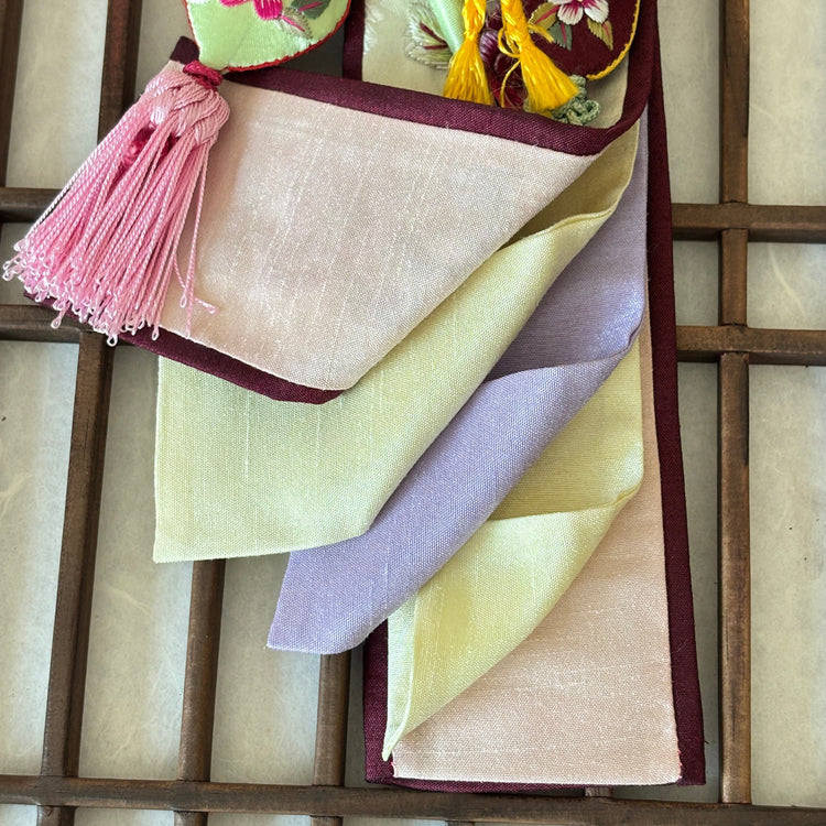 Colorful silk norigae Korean traditional 