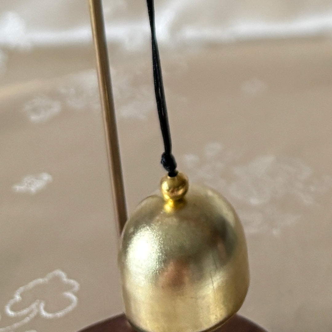 Wooden Dried Pollock Bell Ornament – An Auspicious Symbol of Prosperity