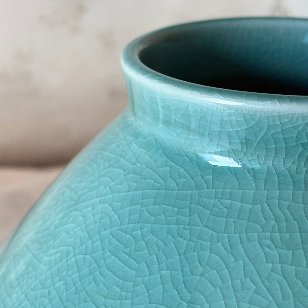 Celadon Jar: Pure Celadon Form