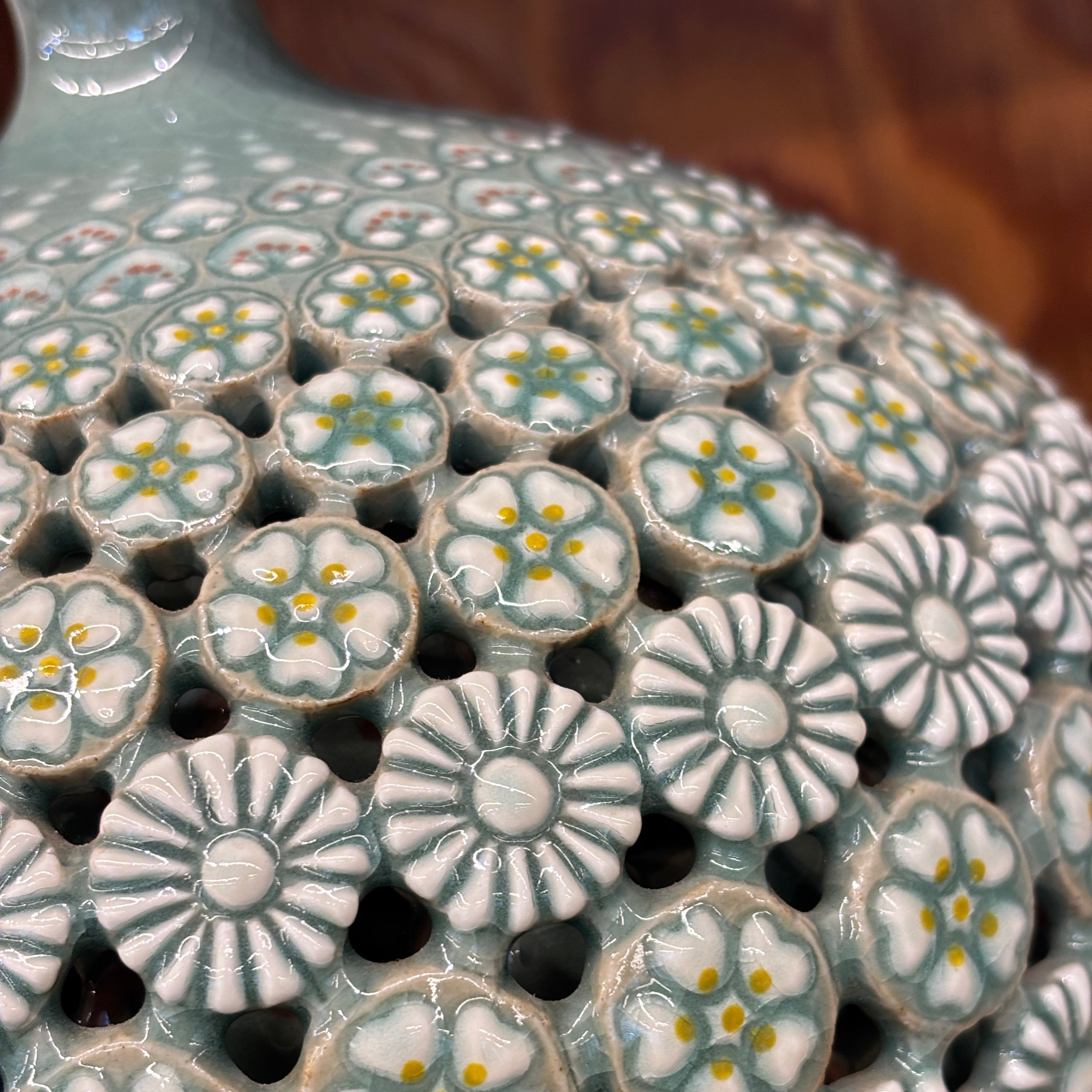 Collectors vase unique one of a kind 