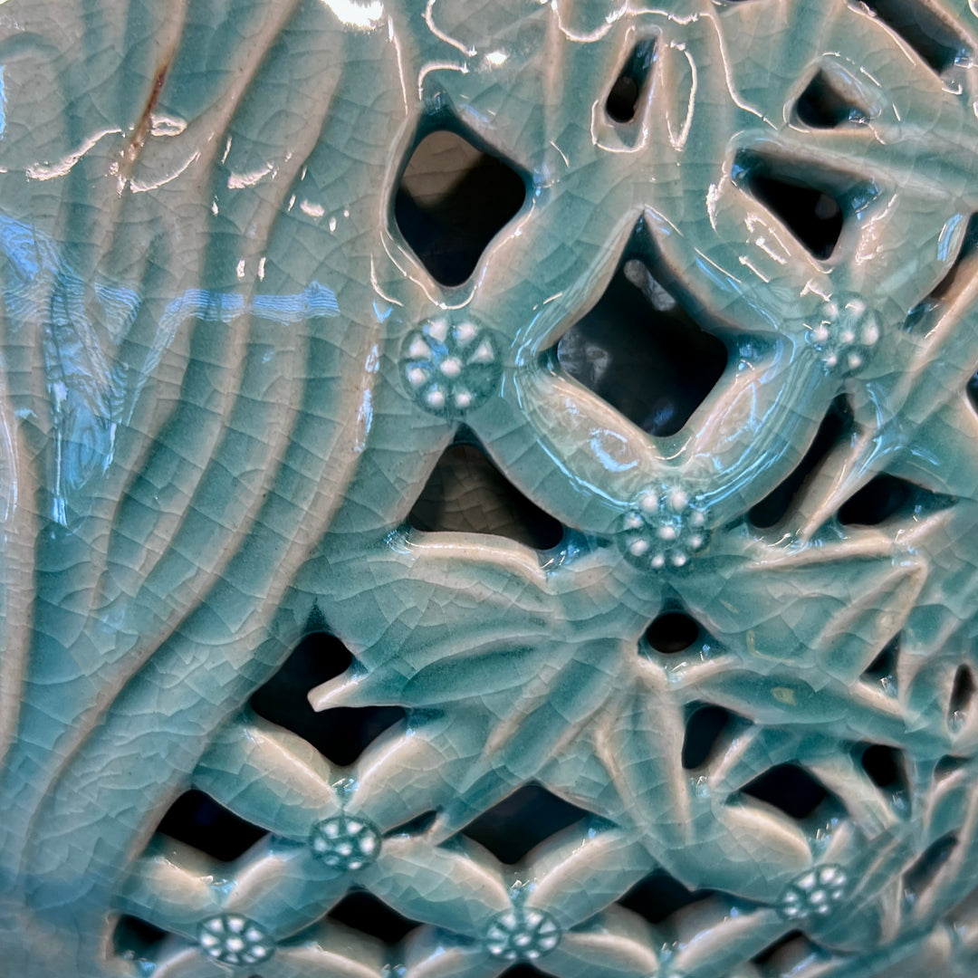 Celadon Double-Walled Openwork Vessel: Tiger Motif, 2022