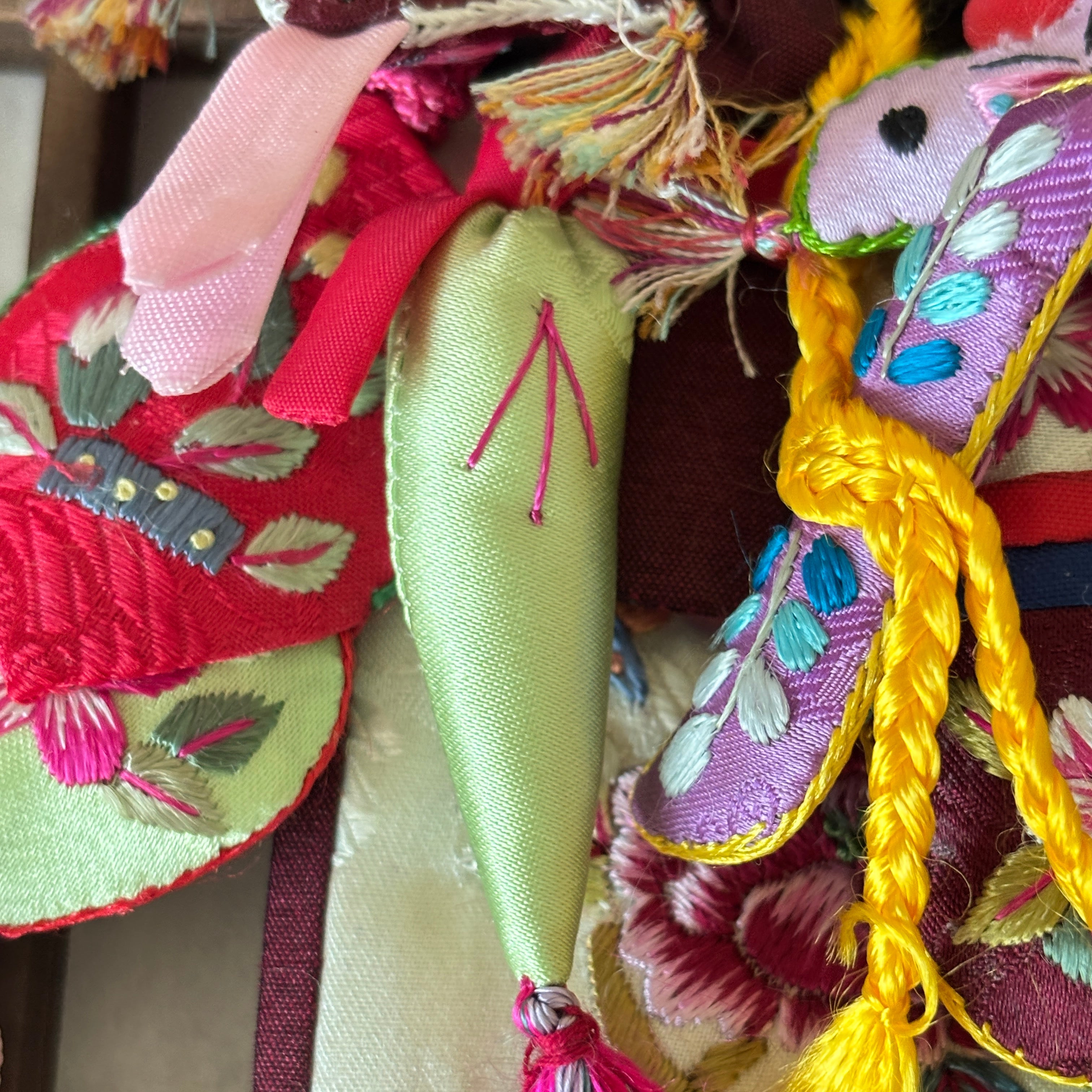 Colorful Korean traditional norigae