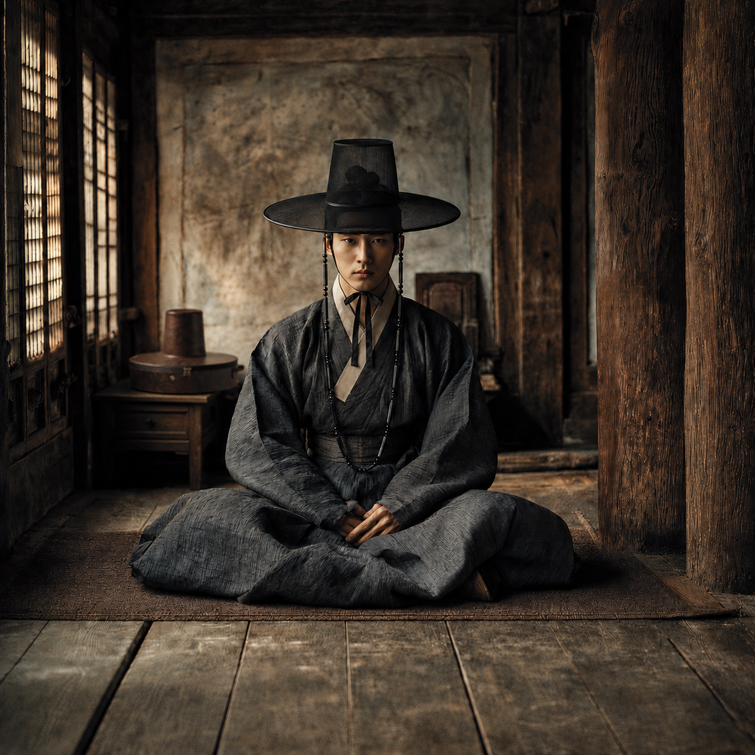 Traditional Hat ‘Gat’: Double-Layered Wide Brim, Symbol of Grace and Authority