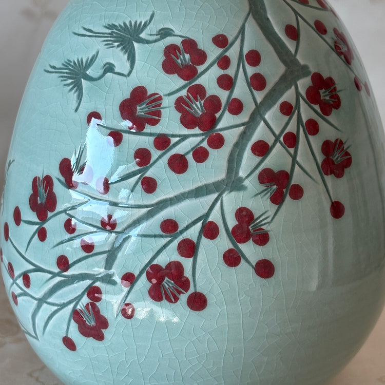 korean celadon pottery artist vase