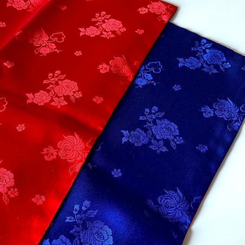 韓国の伝統的な両面絹織物 M サイズ