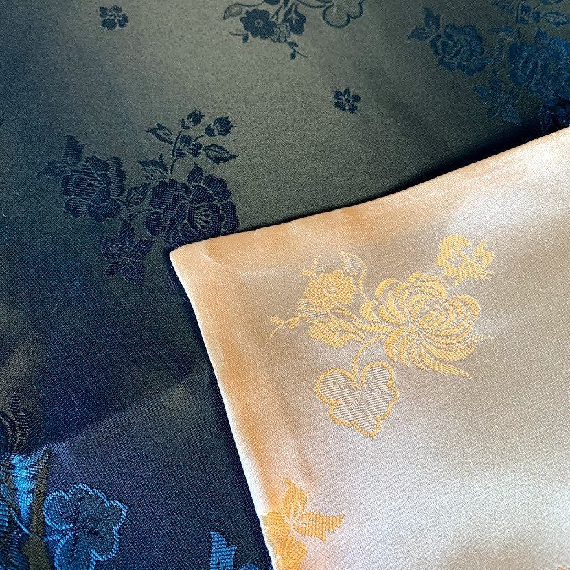 Korean traditional two sided silk fabric Medium size