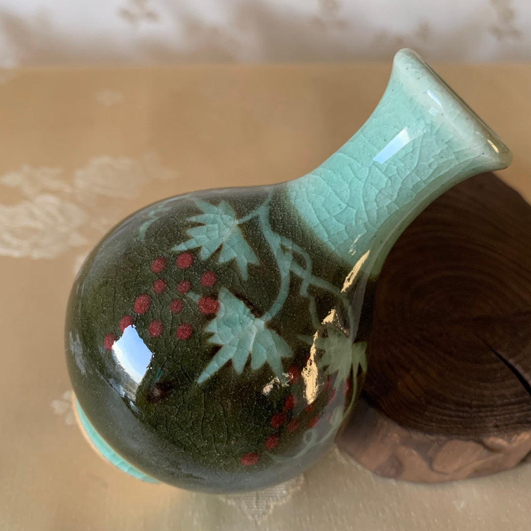 青磁 ミニチュア花瓶 5 個セット (청자 미니어쳐 5종 세트)