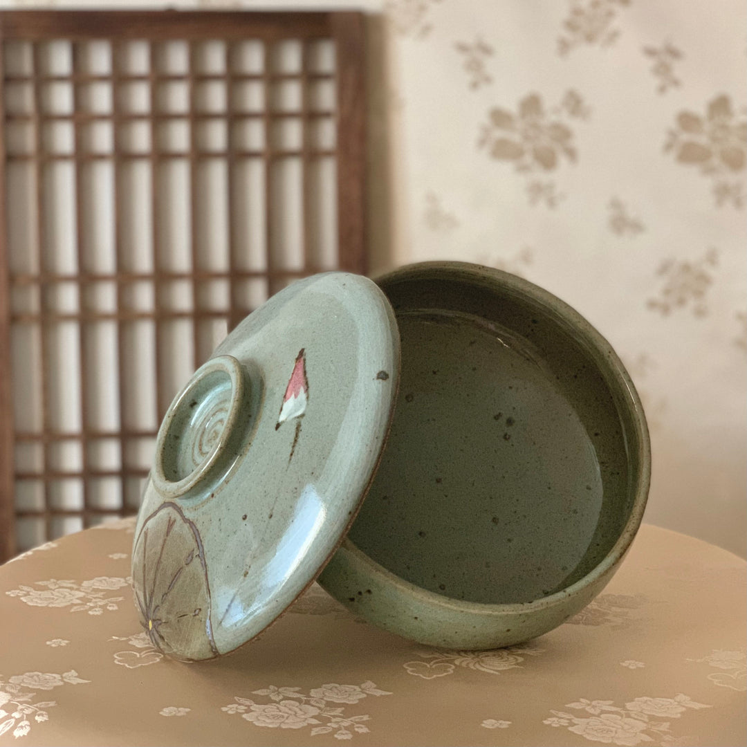 セラミック韓国陶器の伝統的なスープ/ライスボウル