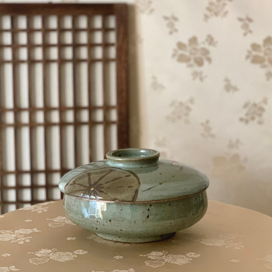 Ceramic Korean pottery traditional soup/rice bowl